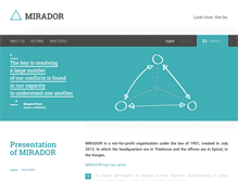 Tablet Screenshot of project-mirador.org